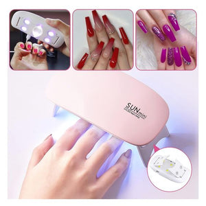 Lámpara UV LED Mini: ¡Uñas Perfectas al Instante! 💅✨