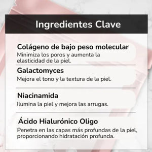 Crema facial natural colágeno anti edad + Envío gratis
