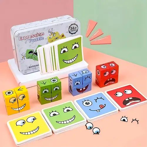 🎲 Juego Cubos de Expresiones 🎭