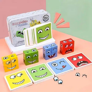 🎲 Juego Cubos de Expresiones 🎭