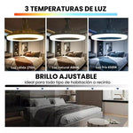 Ventilador, Luz led y Aromatizador 3 en 1