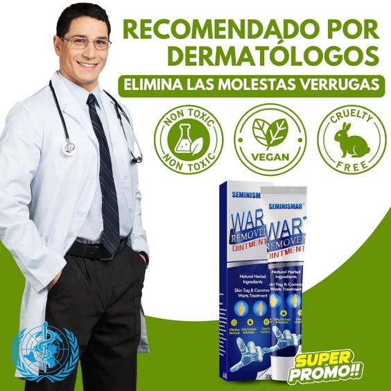 CREMA ELIMINADORA DE VERRUGAS